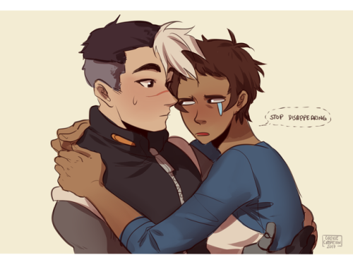 cookiesketches: Lohnce hugs