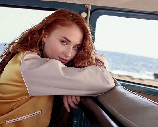 k on X: sophie turner back in her red hair era we love to see it   / X