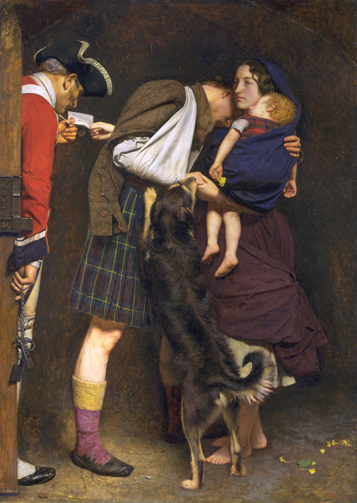 robert-hadley:The Order of Release 1746 - Sir John Everett Millais, ( 1829-1896 ).