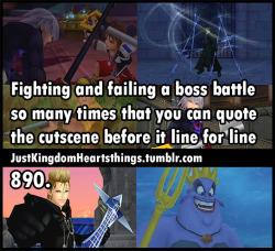 grease-howard:  justkingdomheartsthings: (Especially if this was in the KH1 era pre-cutscene skip option) Thank the Lord that the HD remixes add a skip cutscenes option. 