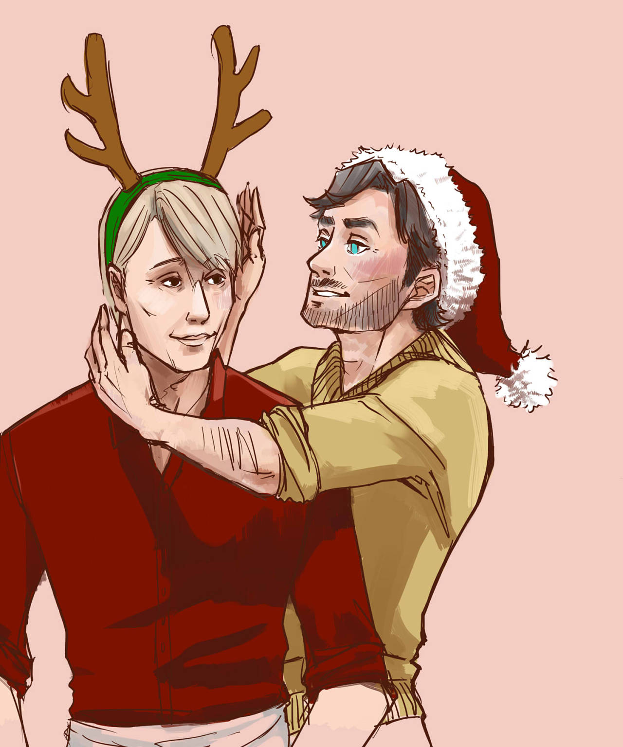majesticwolfsbooty:  My gift for @ghislainem70 for the @hannigramholidayexchange