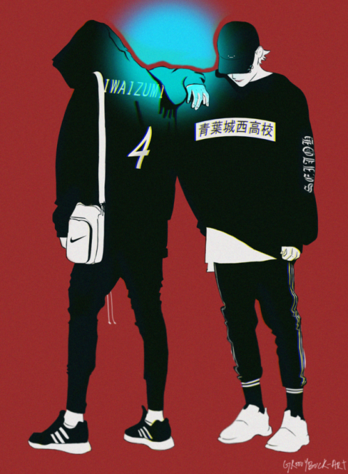 groovybuck-art:the boys are back 🏐🖤🔥