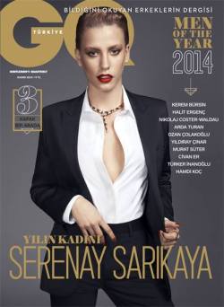 teamserenaysarikayafans:  GQ Türkiye Men of the Year 2014 Yılın Kadını: Serenay Sarıkaya