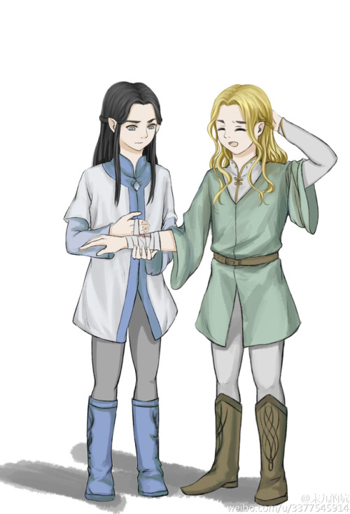 myrkvidrs:Glorfindel & Ecthelion by MJ末九