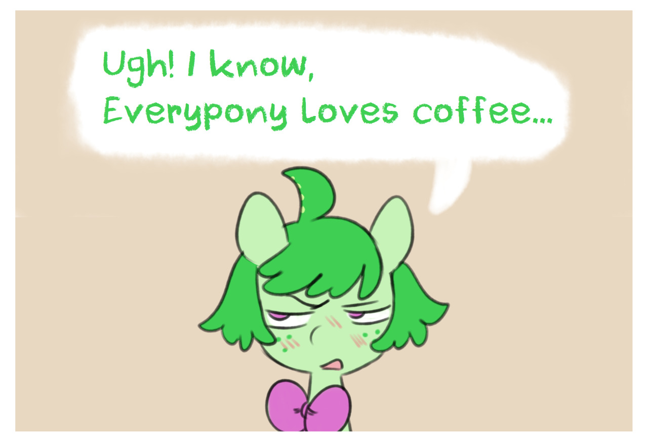 ask-snewpea:Snew Pea: No pony cares about peas…D’aww~ 