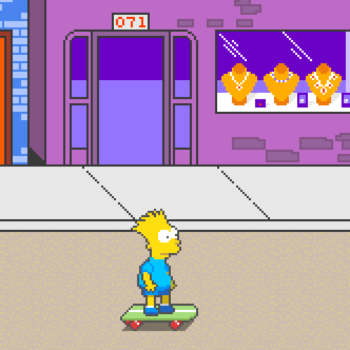 vgjunk:The Simpsons, arcade.