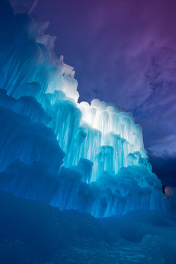 funnywildlife:  Majestic Ice Castle, Utah by raspberrytart on Flickr.