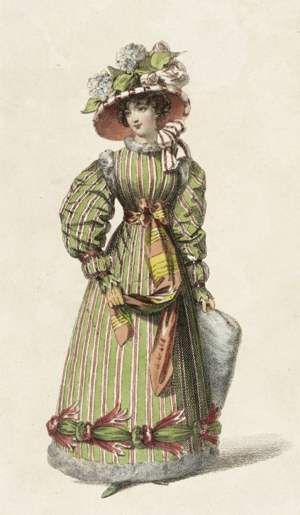 marzipanandminutiae: costumeloverz71:Early 1800′s fashion plates, Rudolph Ackermann (For more specif