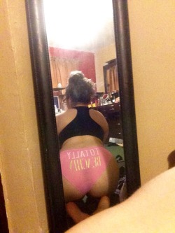 sexysally666:  My ass needs a good spanking  Any volunteers? 😏