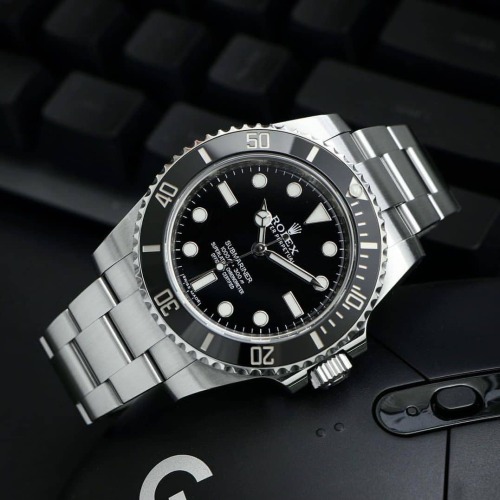 Rolex Submariner. Ref 114060 #WRISTPORN by @rolexdiver www.wristporn.com ...#rolex #submarinerdate #