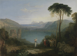 kecobe: Joseph Mallord William Turner (British; 1775–1851)Lake Avernus: Aeneas and the Cumaean SybilOil on canvas, 1814–15Yale Center for British Art, New Haven, Connecticut  “Thus, at the length, your passage shall be free, And you shall safe descend