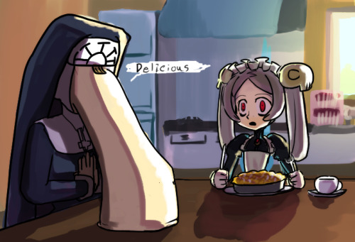 kuroirozuki:  Table manner  