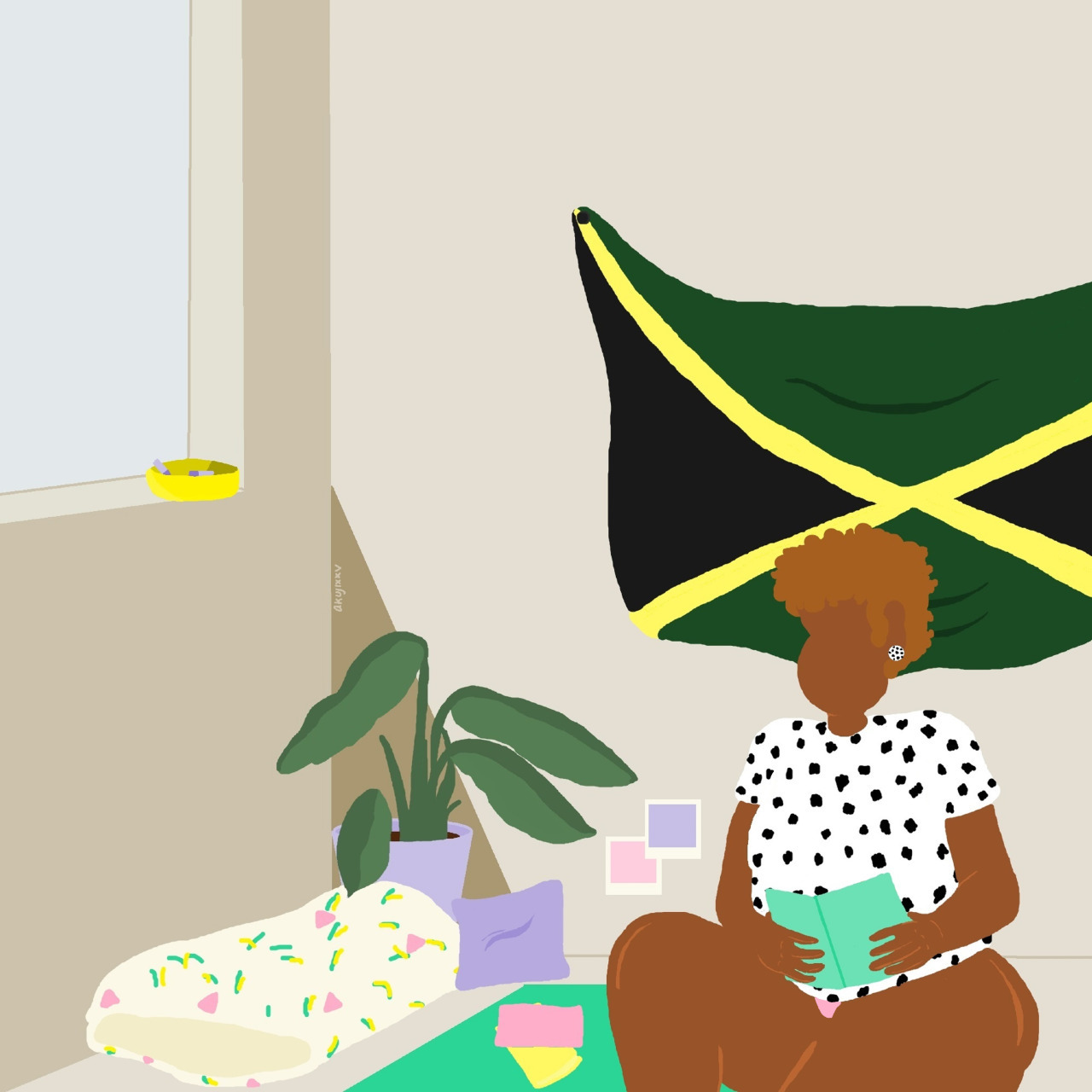 artgyal:  art by Akuji If you like the art, support the artist️ please do not remove