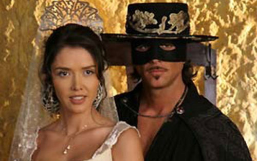 Zorro: La Espada y la Rosa (The Sword and the Rose) is a Spanish-language telenovela based on Johnst