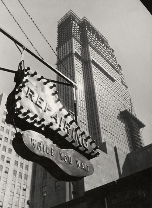 joeinct:Rockefeller Center, New York, Photo by Dr. Paul Wolff, 1932