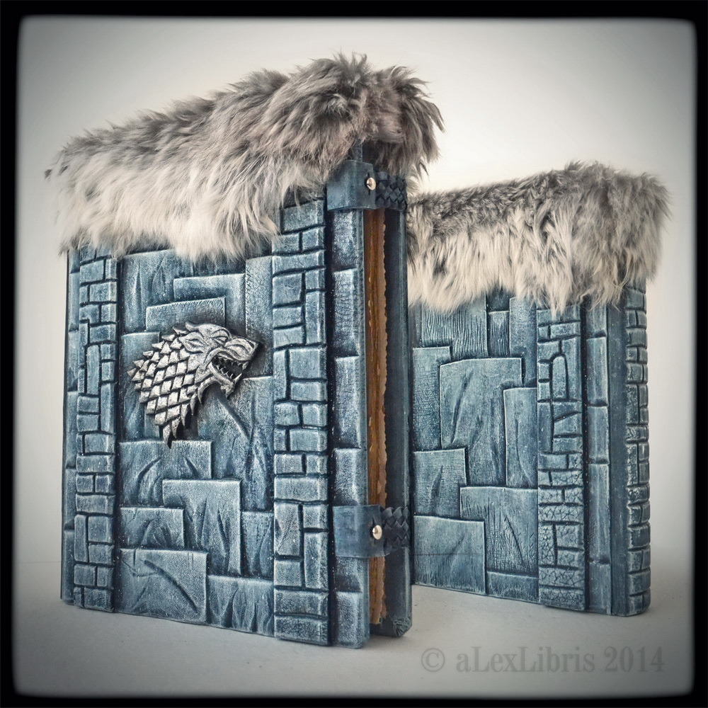  alexlibris-bookart: Just finished second book from unique set of Game of Thrones