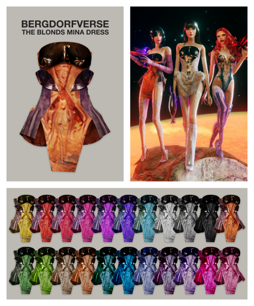 bergdorfverse: The Blonds: Out of This World CollectionHey everyone, I got really inspired by The ME