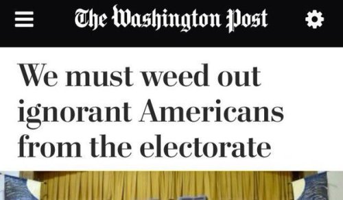 micdotcom:This conservative columnist is being mocked after saying that the U.S. needs to “weed out”