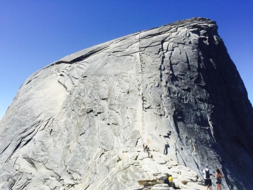 Half Dome cables. 9/2015