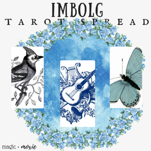 Who is celebrating Imbolc today?! ❄️Here is a spread for you lovelies to incorporate into your sabba