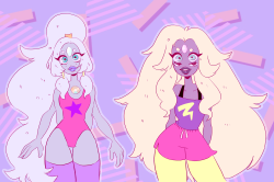 milkyyyart:  80′s workout aesthetic opal