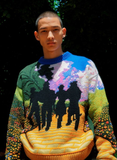 justdropithere:Tommy vanden Meersche by Louis Canadas - Backstage at Louis Vuitton, SS19