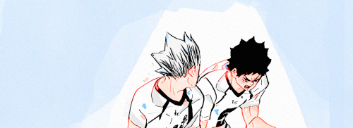 katsukes:#haikyuuweek2020 » day four↳ favourite duo » bokuto and akaashi