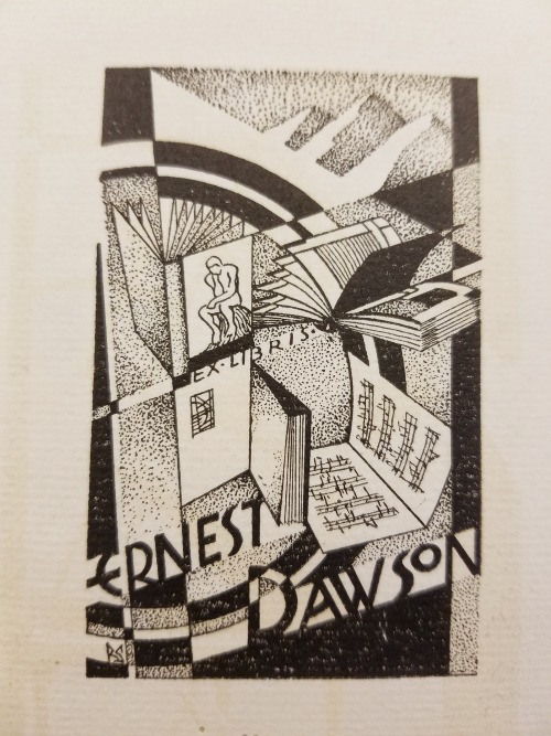 Bookplates or Ex-Libris, whatever you call them, these little prints denoting book ownership are del