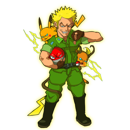 Porn hype-kaminari-kun:  Gym Leaders Kanto  カントー地方】初代ジムリーダー＆四天王 photos