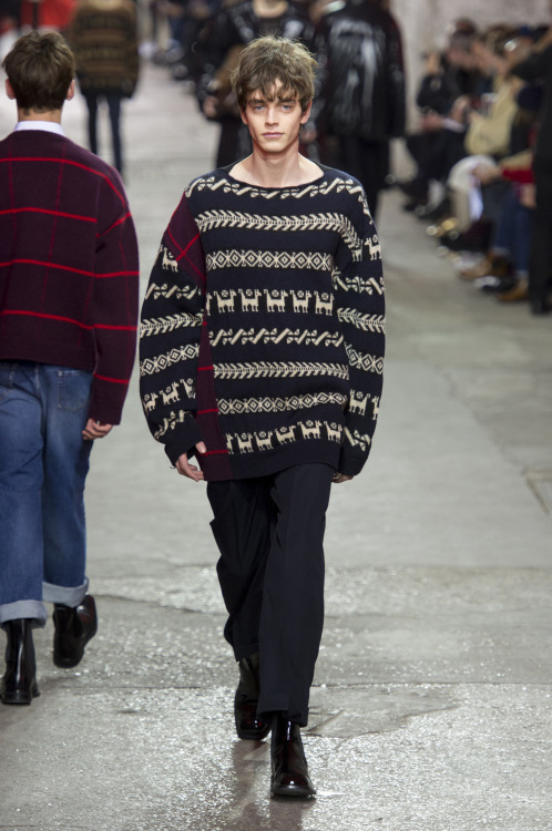 Hugo de Groot at Dries Van Noten 