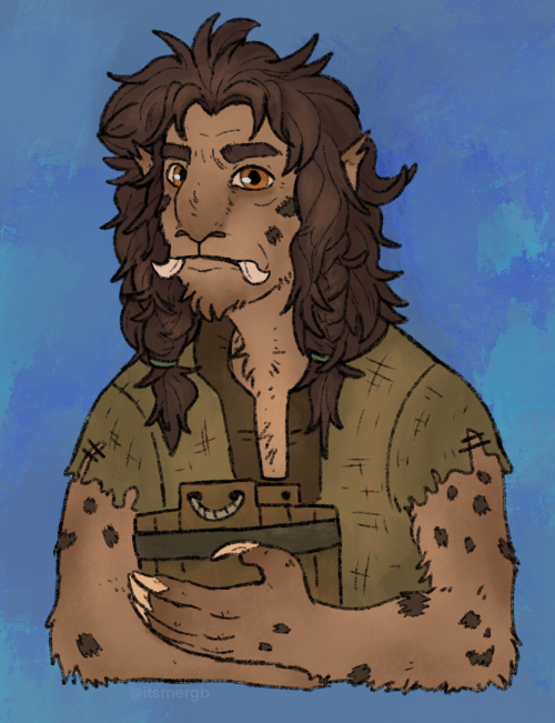 My Elder Scrolls character, Khenemetneferhedjet. Khenet for short. He’s a man from Akavir that