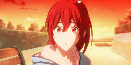 kagurazaka:  “what’s that smile for?”“nothing!” 