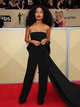fifth-harmony:    Yara Shahidi serving looks at the 2018 SAG Awards.