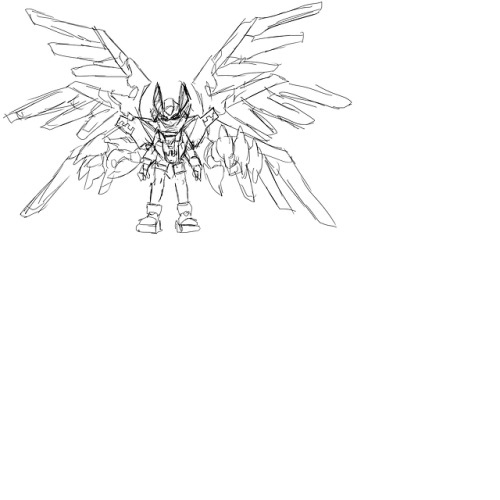 Oh. My.god. Well Everyone Has A Start. Back In 2003 I Started Drawing Myown Version Of Bass In The Rockman