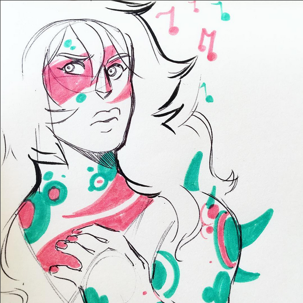 winters-shade:  I’ve been drawing a lot of Jasper lately
