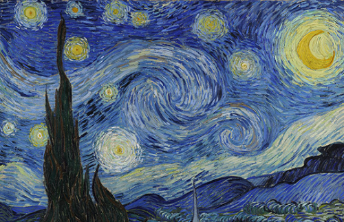 musicalgifs: our lady of the underground, hadestown // the starry night, van gogh // dust and ashes,