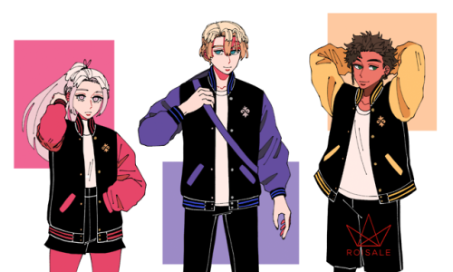 twitter fe3h draws part…9? featuring some Outfits