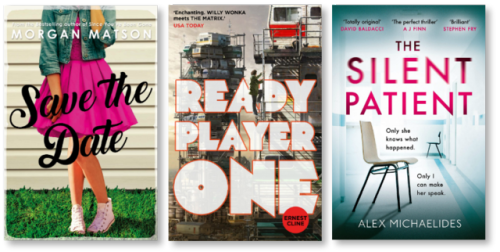 I reviewed Save the Date, Ready Player One &amp; The Silent Patient over on Pretty Books today!