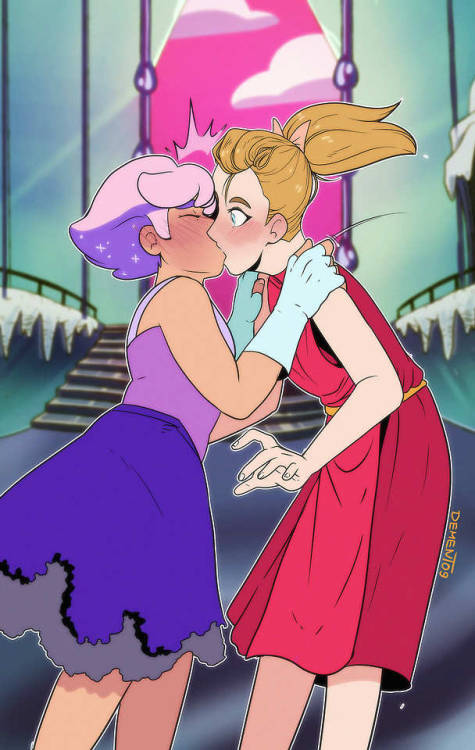 XXX Glimadora on the princess prom commission photo