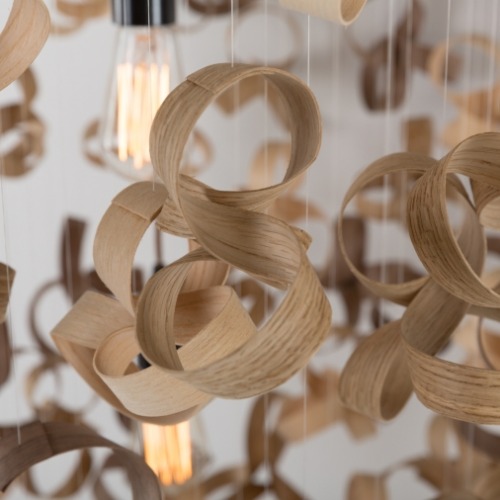 Tom Raffield’s steam-bent timber forms are mesmerising! A true Designer-Maker who has made his caree