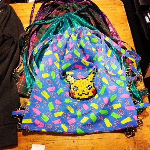 Bowsdontcry Pikachu bag! #bowsdontcry #japanparty #nintendolovers #nintendo #geek #geekette #pikachu