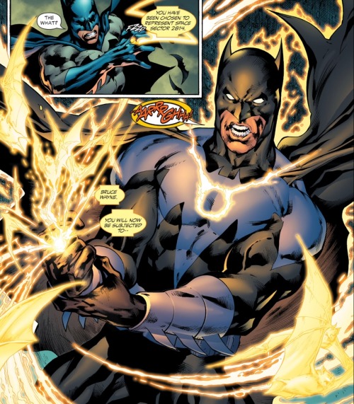 jules616:Bruce Wayne of the planet Earth. You have the ability to instill great fear. Welcome to the Sinestro Corps. Green Lantern #17. 