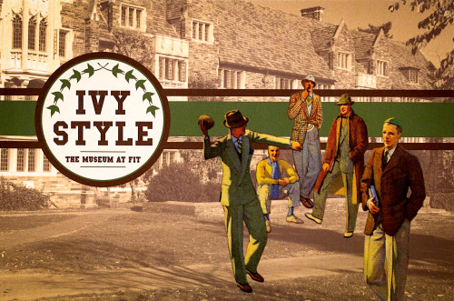 The MFIT Ivy Style exhibit invite