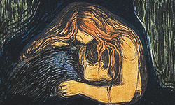 iheartthexfiles:   The X-Files + Art↳ Edvard Munch [2/2]  