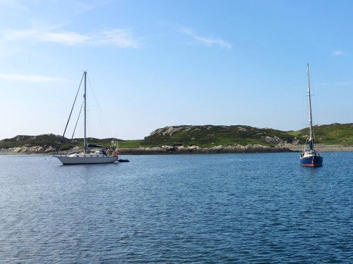 Inishbofin is a quaint island with a population of about 150. It’s home to a few hotels, one s