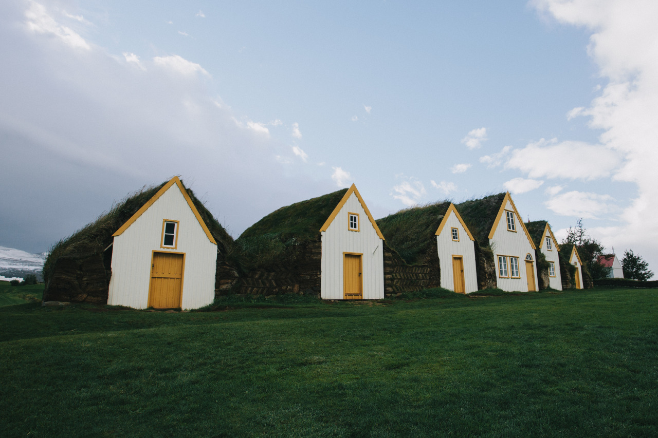 Glaumbær Turf Farm. North Iceland. 