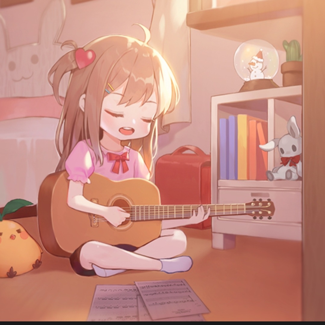 Planet Anime — cute Guitar [Guitar Girl]