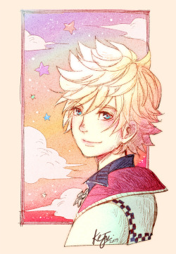 keju-doodlez:    A redraw of my first Roxas fanart 😂 2019 and from 2006 loool. Oh my, its 13 years ago… &gt;&lt;  