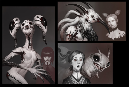 ASSORTED SKETCHES by Matias Tapia