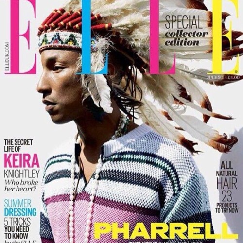 #nothappy #culturalappropriation #elleuk #pharellwilliams